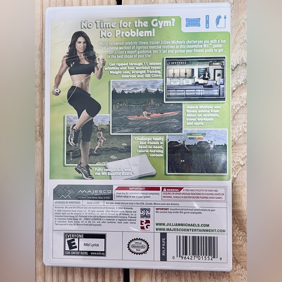 Wii Jillian Michaels Fitness Ultimatum 2009 - Picture 2 of 4